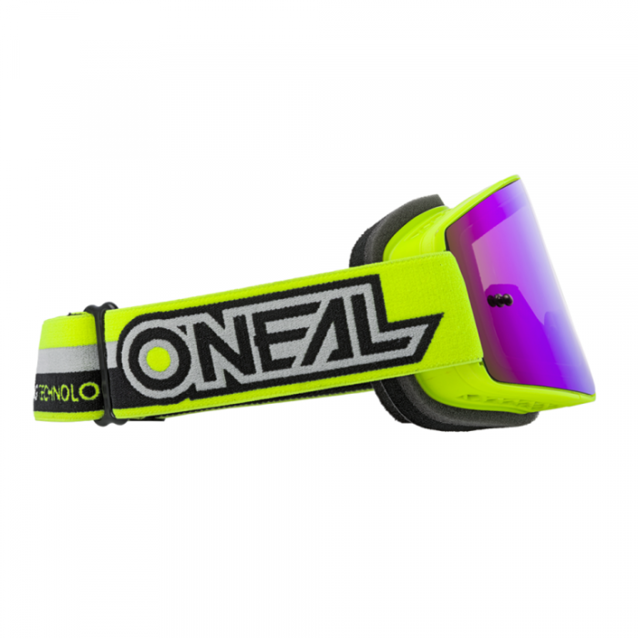 Маска кроссовая Oneal B-20 Proxy Yellow/black Radium Blue