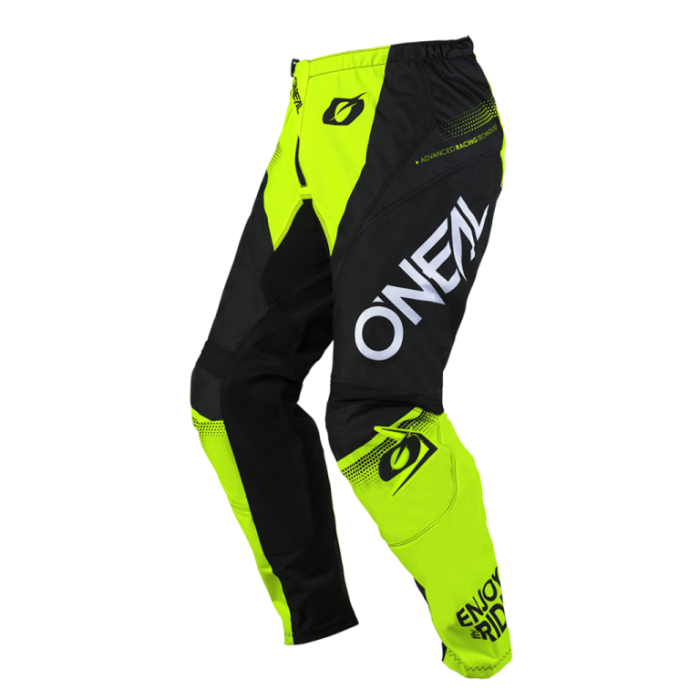 Штаны Oneal ELEMENT RACEWEAR V.25 черный/желтый