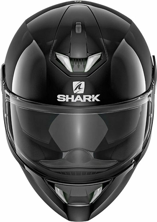 Шлем интеграл Shark Skwal 2 Blank Mat Wht Led Black Mat