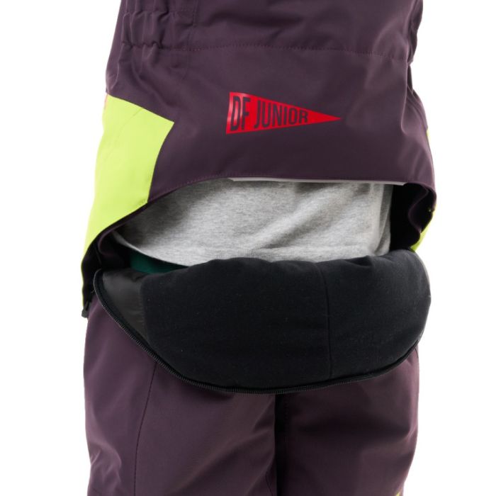 Зимний утепленный комбинезон Dragonfly GRAVITY Junior Lime - Plum
