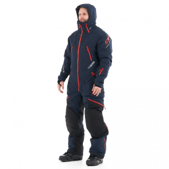 Комбинезон Dragonfly Extreme MAN Ink-Red Утепленный