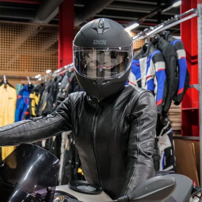 Шлем интеграл IXS HX 1100 1.0 черный мат.