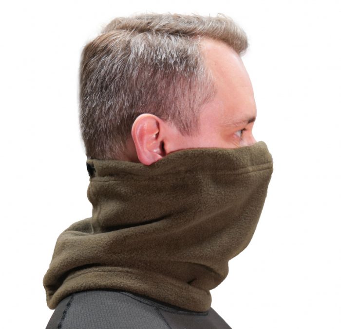 Бафф MotoLike флисовый Winter, зеленый