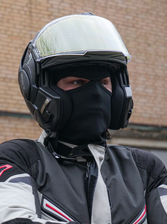Подшлемник Хлопок/Эластан Черный MotoLike Ninja