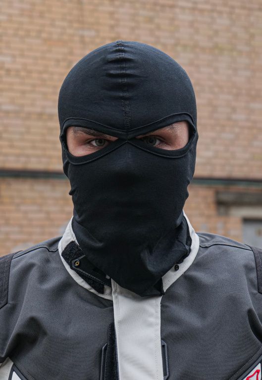 Подшлемник Хлопок/Эластан Черный MotoLike Ninja
