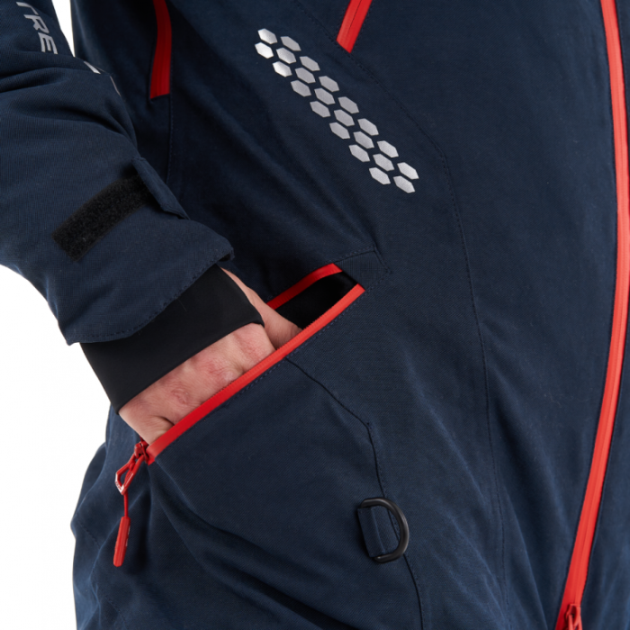 Комбинезон Dragonfly Extreme MAN Ink-Red Утепленный