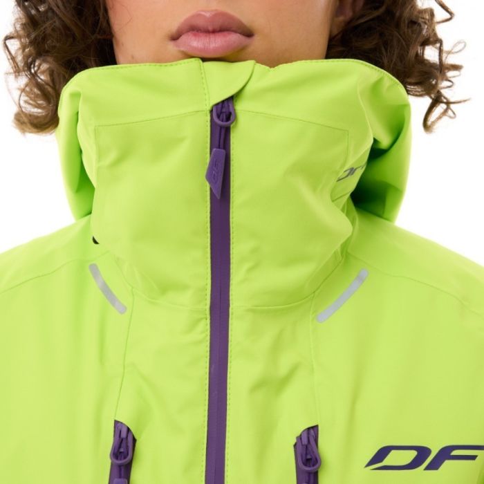 Куртка горнолыжная утепленная Dragonfly Gravity Woman Lime
