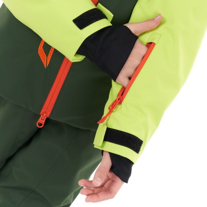 Куртка утепленная Dragonfly Gravity TEENAGER Green - Orange 2024