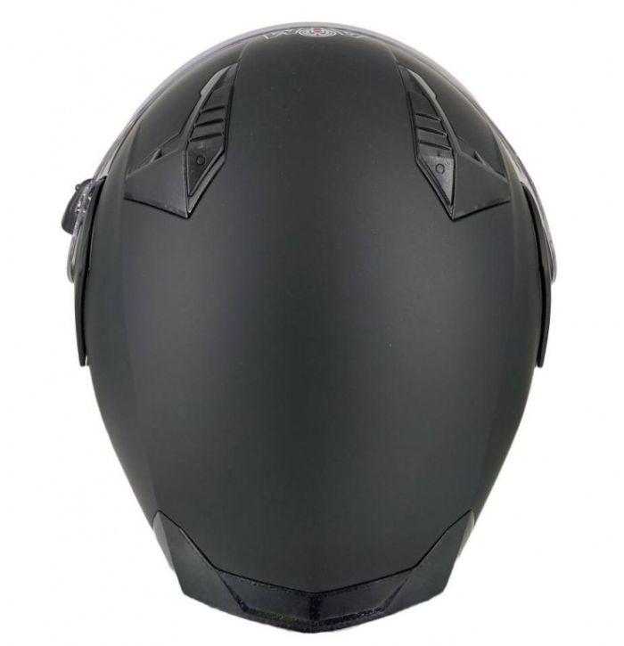 Шлем снегоходный с электрическим подогревом AiM JK906 Black Matt