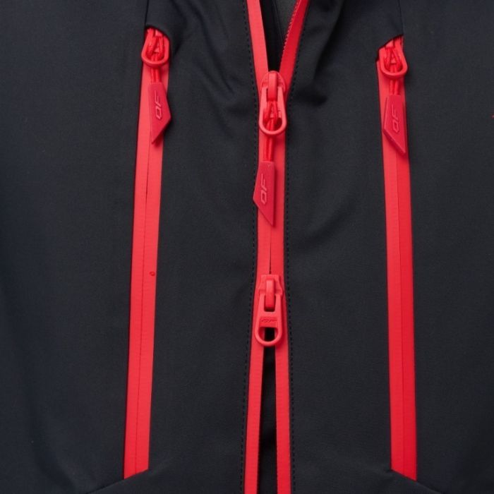 Куртка горнолыжная утепленная Dragonfly Gravity Man Black - Red