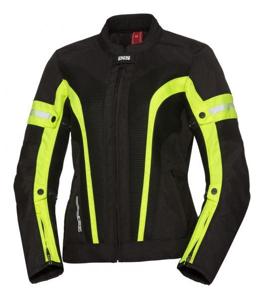 Текстильная женская куртка Sport Damen Jacke Larissa Air-2.0, Чёрный/Жёлтый