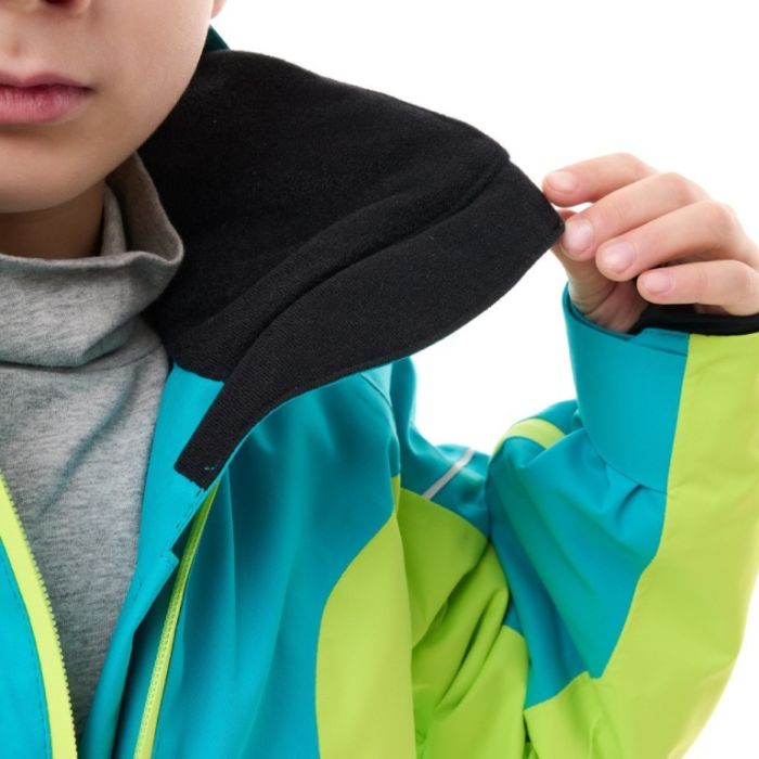 Зимний утепленный комбинезон Dragonfly GRAVITY Junior Dark Green - Lime