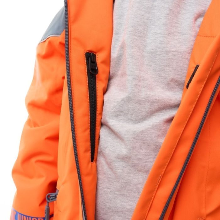 Зимний утепленный комбинезон Dragonfly Gravity Junior Grey - Orange