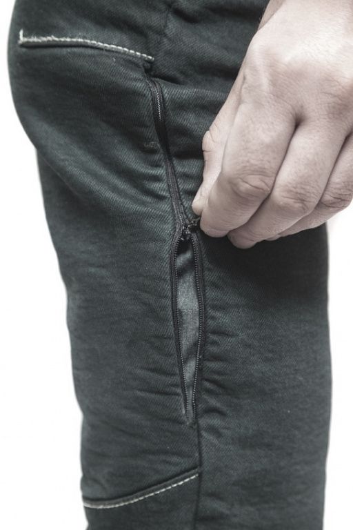 Мотоджинсы Starks EF56 Python Slim fit Cordura Denim стрейч Чёрный