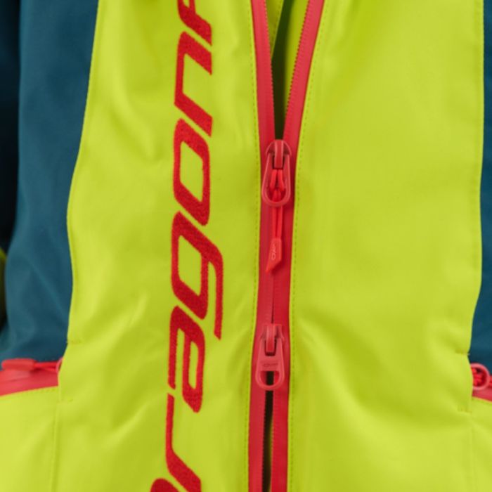 Зимний утепленный комбинезон Dragonfly Junior Gravity Olive - Dark Ocean 2023
