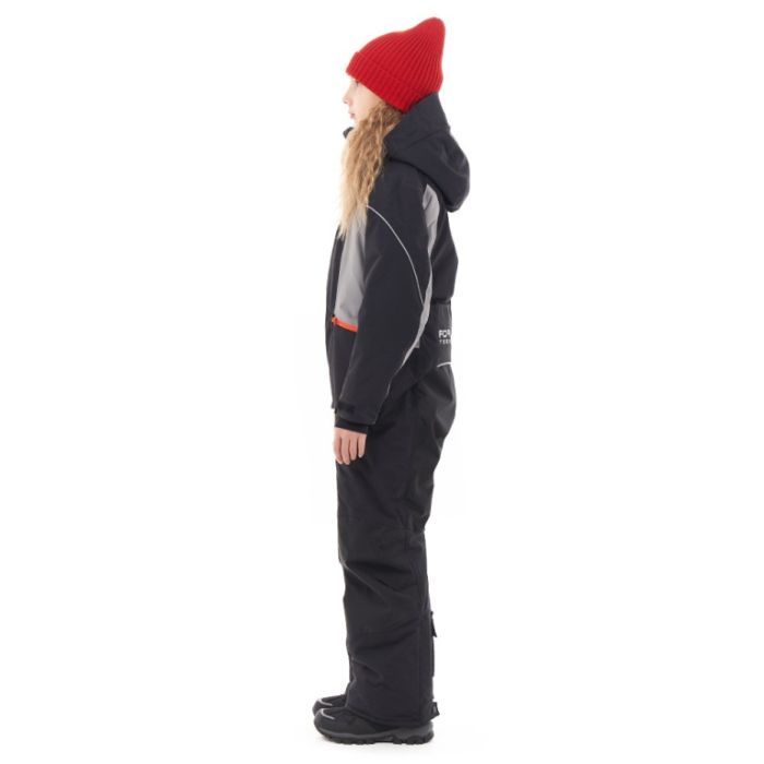 Зимний утепленный комбинезон Dragonfly GRAVITY for Teen Black - Grey 2024