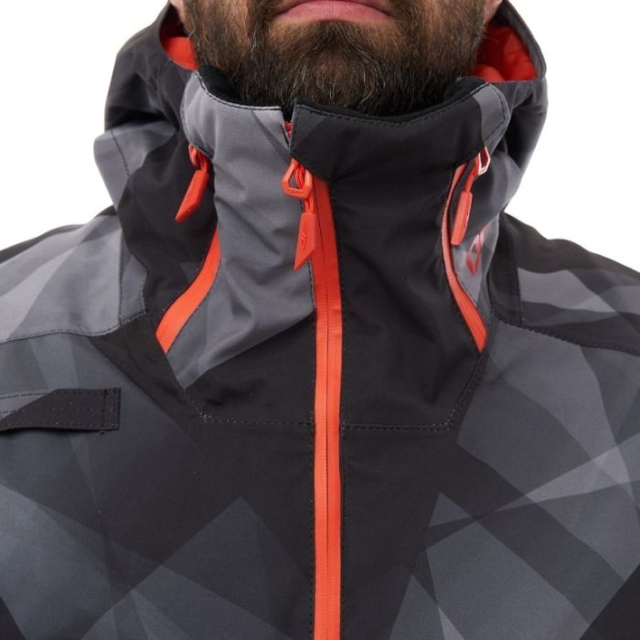 Комбинезон снегоходный Dragonfly Extreme MAN Camo - Grey Утепленный