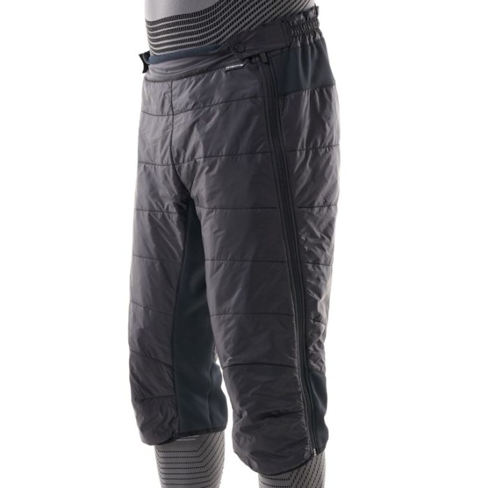Термошорты-самосбросы удлиненные Dragonfly WARMLAYER ZIP Вlack