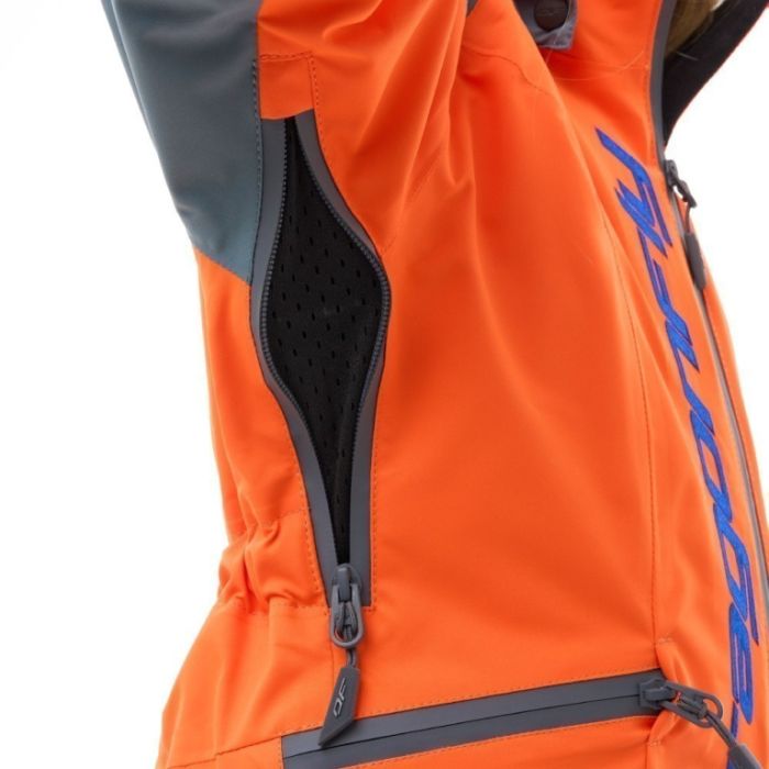 Зимний утепленный комбинезон Dragonfly Gravity Junior Grey - Orange