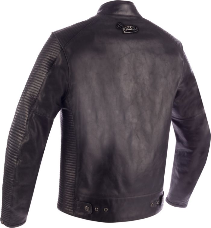 Куртка кожаная Segura Riverton Black/Grey