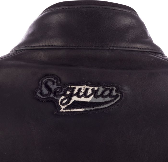 Куртка кожаная Segura Riverton Black/Grey