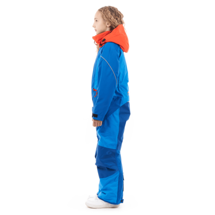 Зимний утепленный комбинезон Dragonfly GRAVITY for Teen Blue - Red 2024