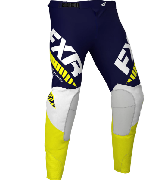 Брюки FXR Revo MX 21 Midnight/White/Yellow