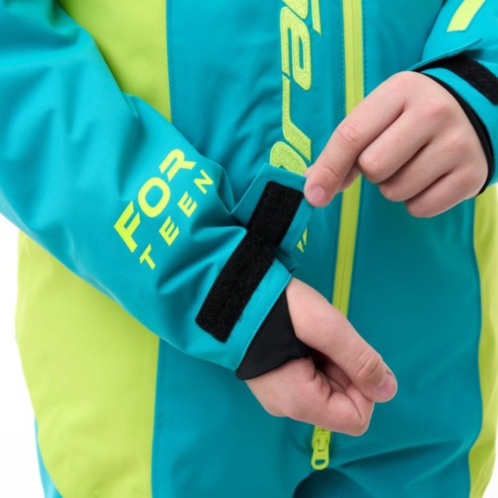 Зимний утепленный комбинезон Dragonfly GRAVITY Teenager Dark Green - Lime
