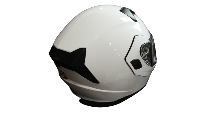 Шлем снегоходный с электрическим подогревом AiM JK906 White