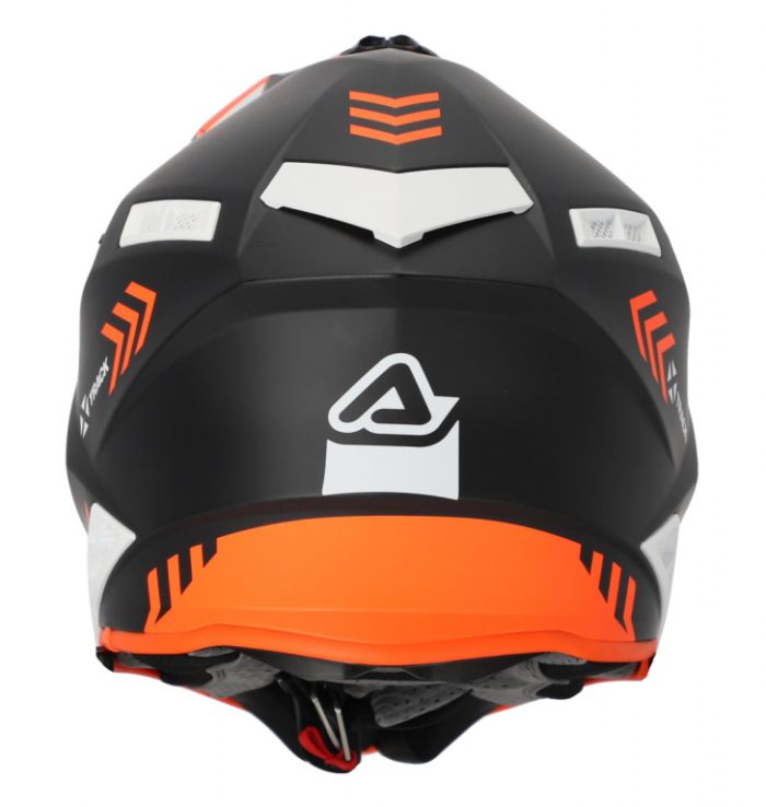 Шлем Acerbis X-TRACK MIPS 22-06 Black/Orange Fluo