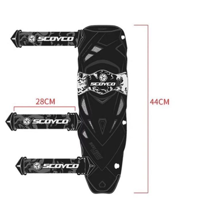 Наколенники Scoyco К12 черные
