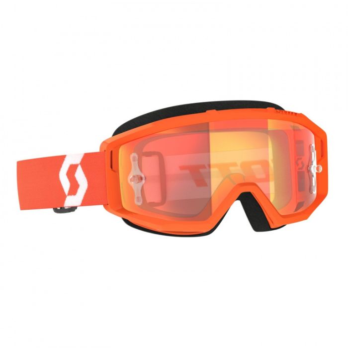 Очки Scott Primal orange/white orange chrome works