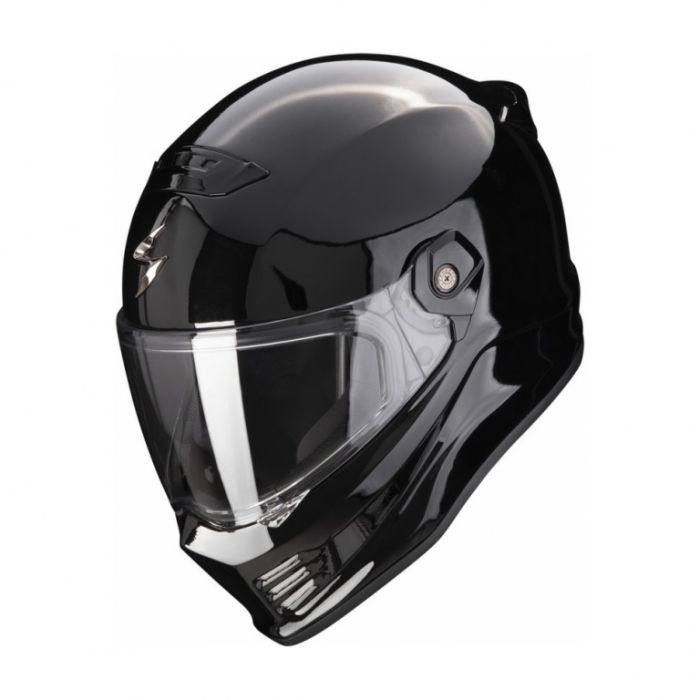 Мотошлем SCORPION EXO COVERT-FX SOLID Черный