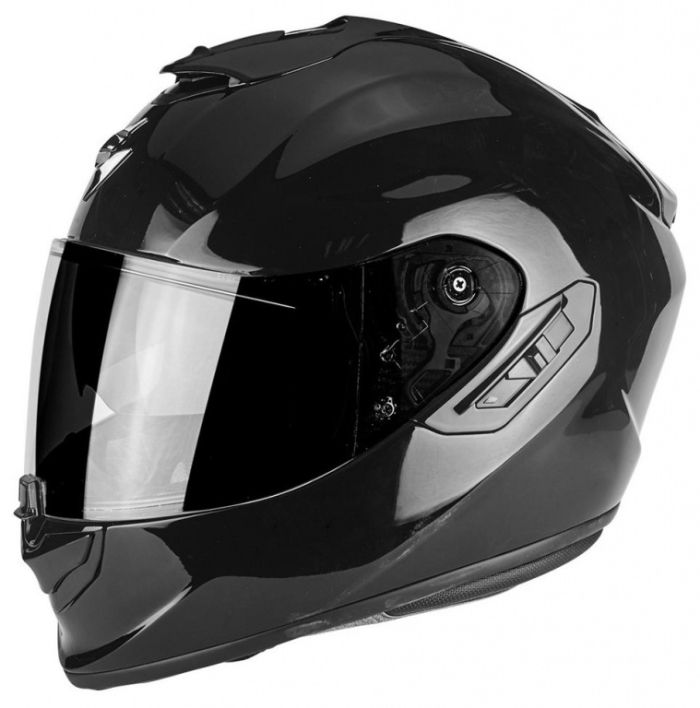 Мотошлем Scorpion Exo-1400 AIR Solid, цвет Черный