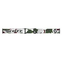 Очки Scott Fury dark green/white silver chrome works