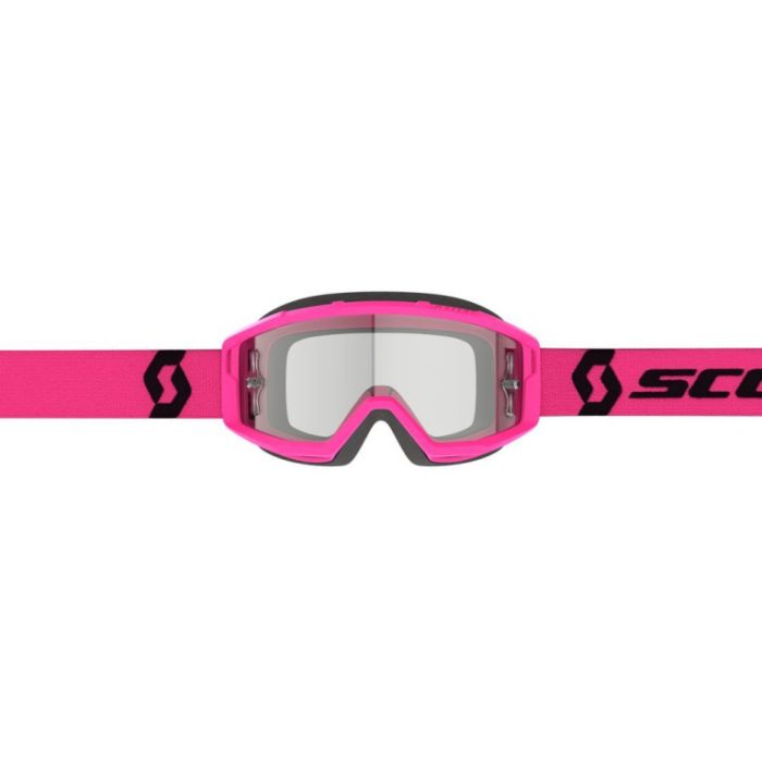 Очки Scott Primal pink/black/clear works