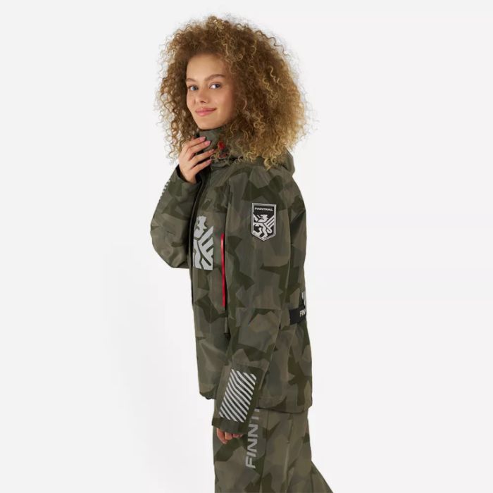 Куртка Водостойкая Finntrail Rachel 6455 CamoShadowGreen