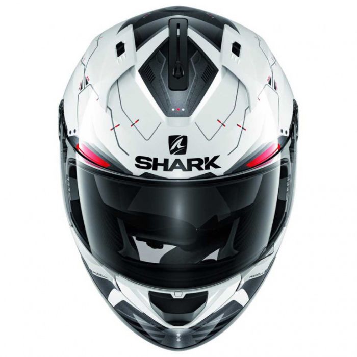 Шлем интеграл Shark Ridill Mecca, Белый/Черный/Красный