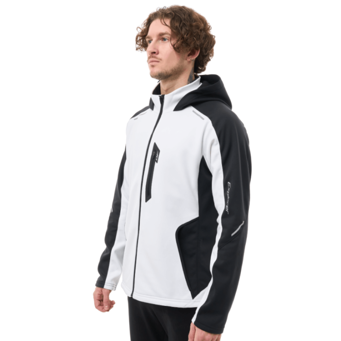 Куртка с капюшоном Dragonfly Explorer 2.0 Man Black - White 2024