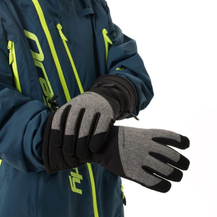 Перчатки горнолыжные Dragonfly Mountain Freeride Grey