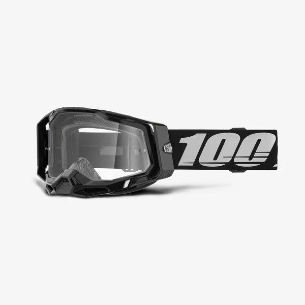 Очки 100% Racecraft 2 Black/Clear