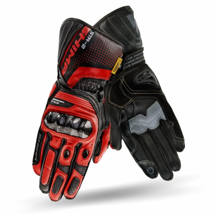 Перчатки Shima STR-2 black red