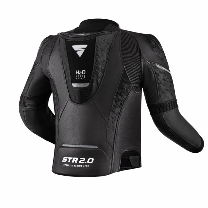 Мотокуртка кожаная Shima STR 2.0 Black