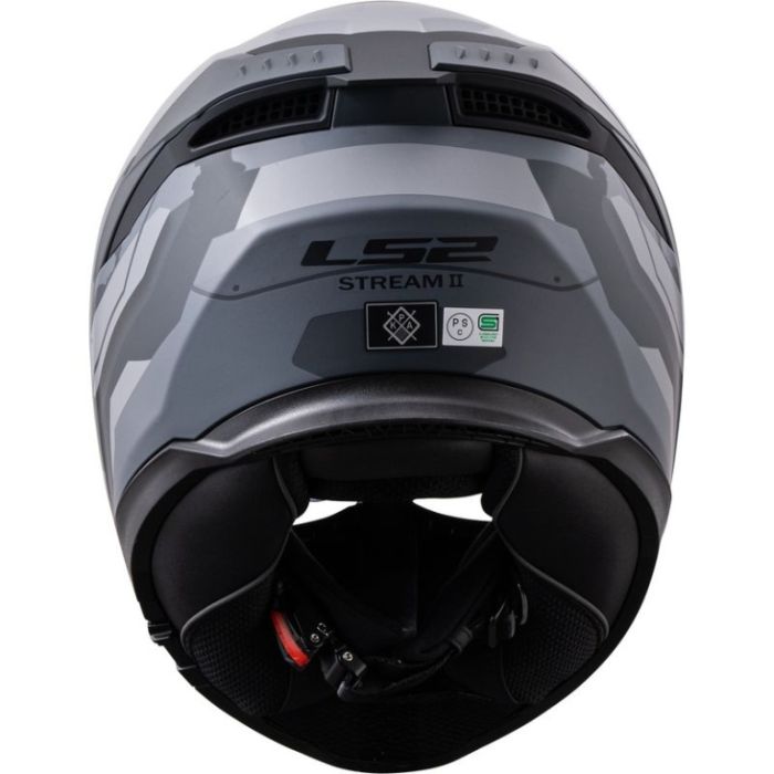Мотошлем LS2 FF808 STREAM II Shadow Matt Titanium Grey