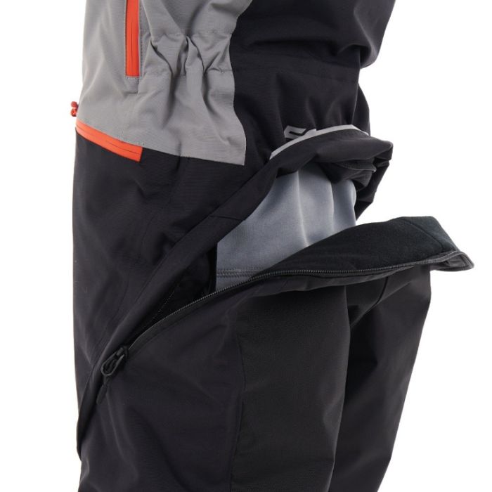 Зимний утепленный комбинезон Dragonfly GRAVITY for Teen Black - Grey 2024