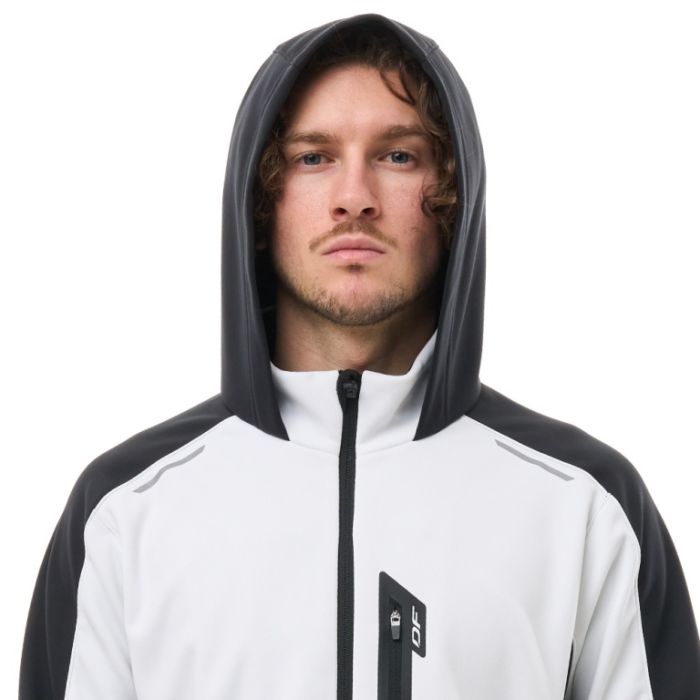 Куртка с капюшоном Dragonfly Explorer 2.0 Man Black - White 2024