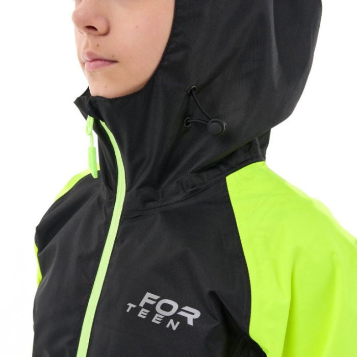Дождевой детский комплект Dragonfly ACTIVE Teenager Black - Lime (мембрана)