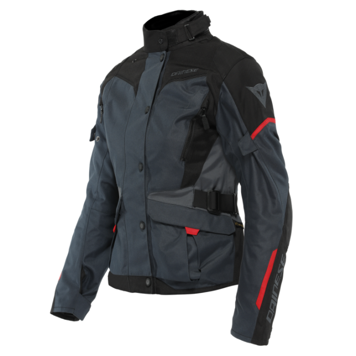 Куртка жен. DAINESE TEMPEST 3 LADY D-DRY EBONY/BLACK/LAVA-RED