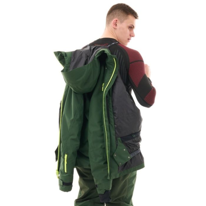 Куртка горнолыжная утепленная Dragonfly Gravity Man Khaki
