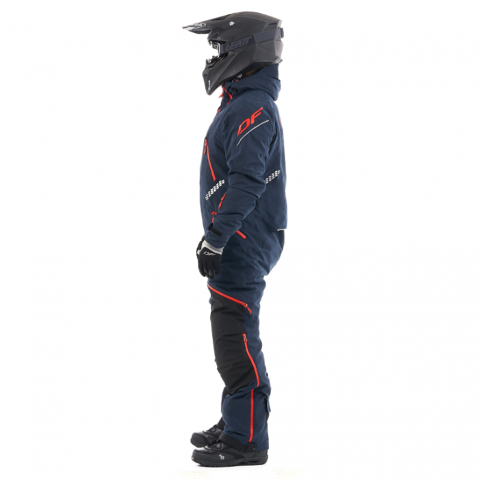 Комбинезон Dragonfly Extreme MAN Ink-Red Утепленный